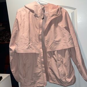 Light Pink Champion Rain Jacket